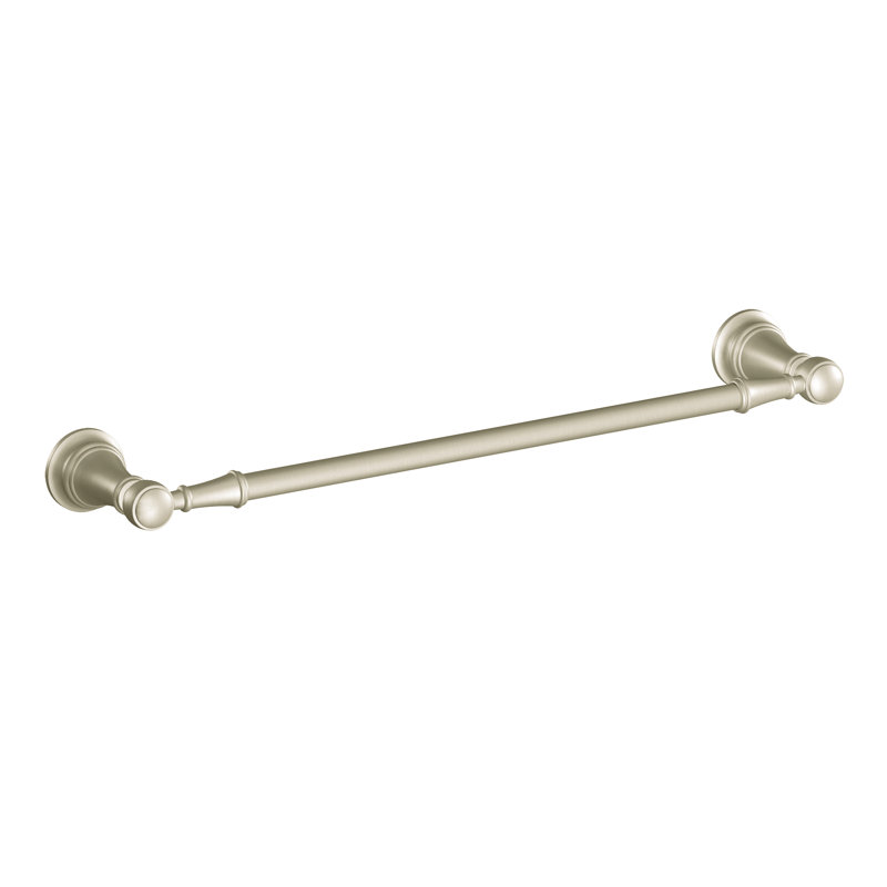Weymouth 19" Wall Mounted Towel Bar, Brushed Nickel