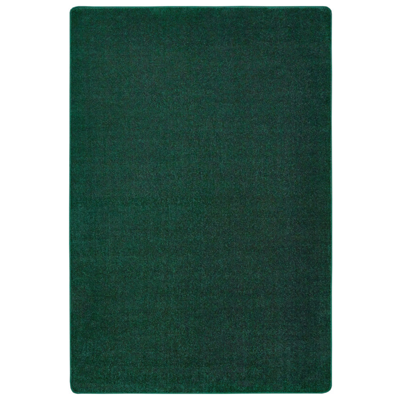 Tapis vert émeraude Mt. St. Helens, Rectangulaire 8 pi 4 po x 12 pi