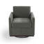 Upholstered Swivel Armchair-2056702182