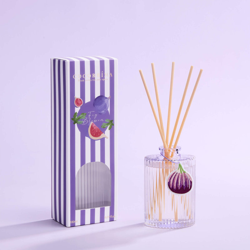 Fig Blossom Reed Diffuser Set, Fig Blossom