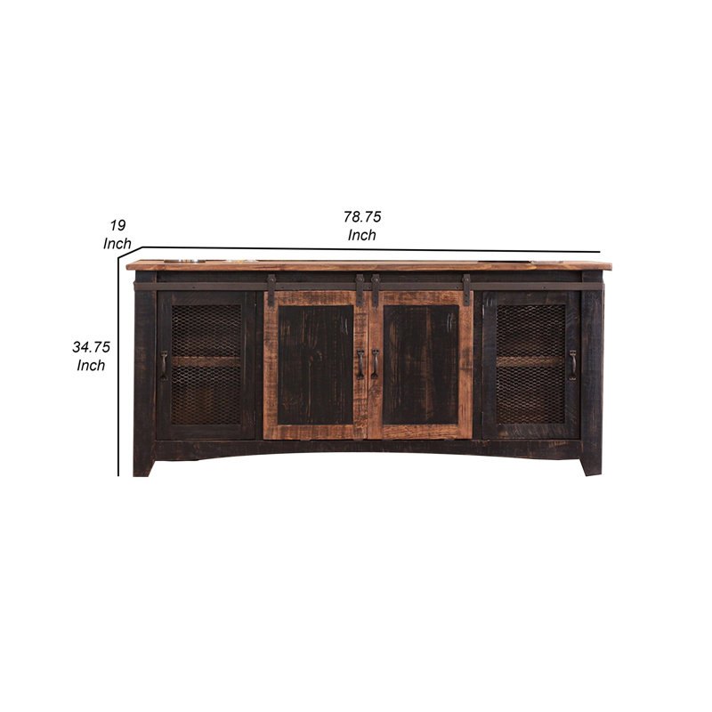 Crédence de rangement 78,75 W