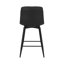 Tabouret de comptoir pivotant 26 po avec structure en métal-1925648423