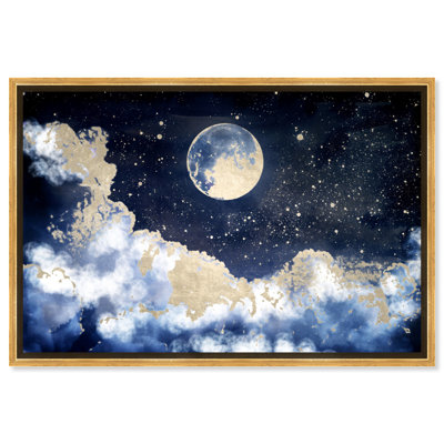 Astronomie et espace, châteaux dans le ciel, impression sur toile