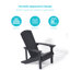 Chaise Adirondack en plastique Armenio-1935180527