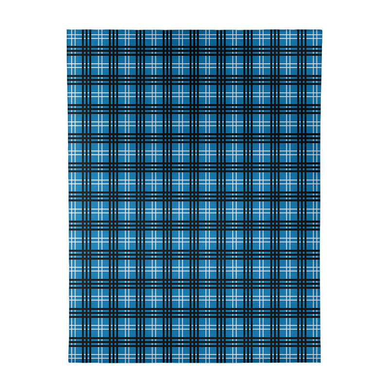 Plaid Indoor Rug, Rectangle 9' x 12'