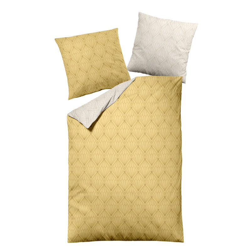 Talisman Geometric Shapes Duvet Cover with Pillowcases, 155 x 220cm Duvet Cover + 1 Pillowcase