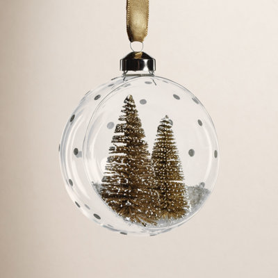 The Holiday Aisle® 4" Glass Bauble