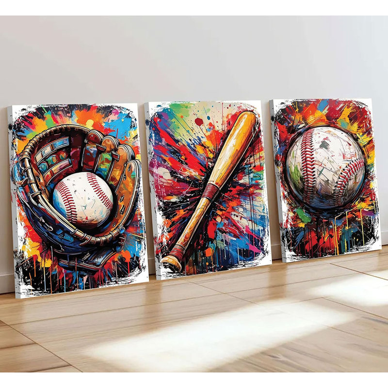 3 Piece Wrapped Canvas Print