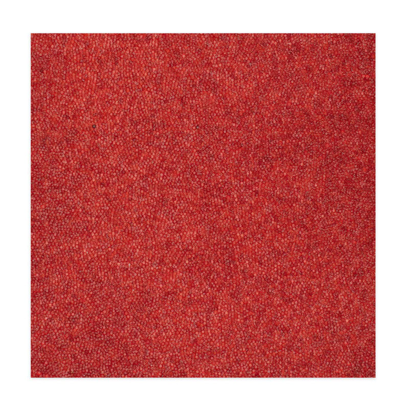 Napperon carré de 14 po Sparkles Home Luminous, Rouge