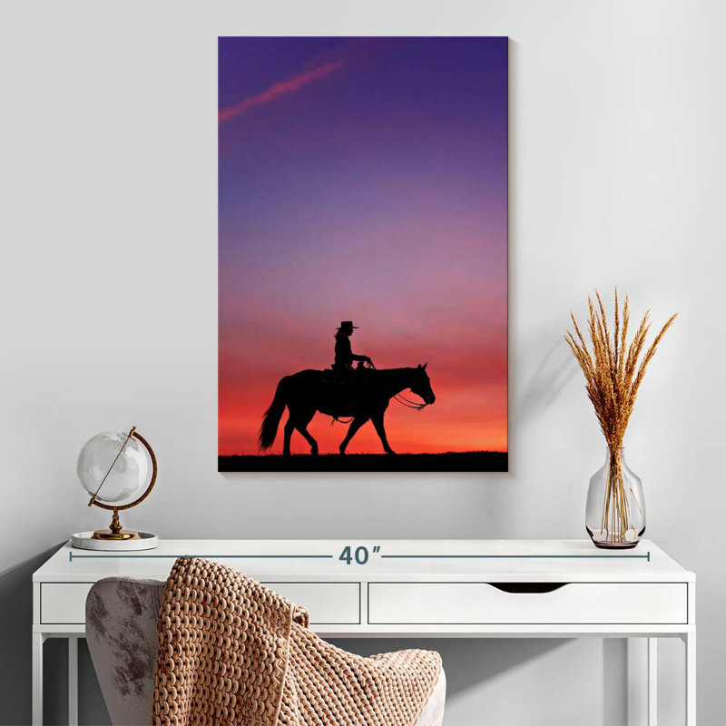 Mehar Girl On Horse, 30" H x 20" W