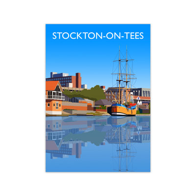 Stockton-On-Tees County Durham by Richard O'Neill - Print