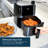 Culinary Chef 5.81 Quarts Basket Air Fryer Air Fryer