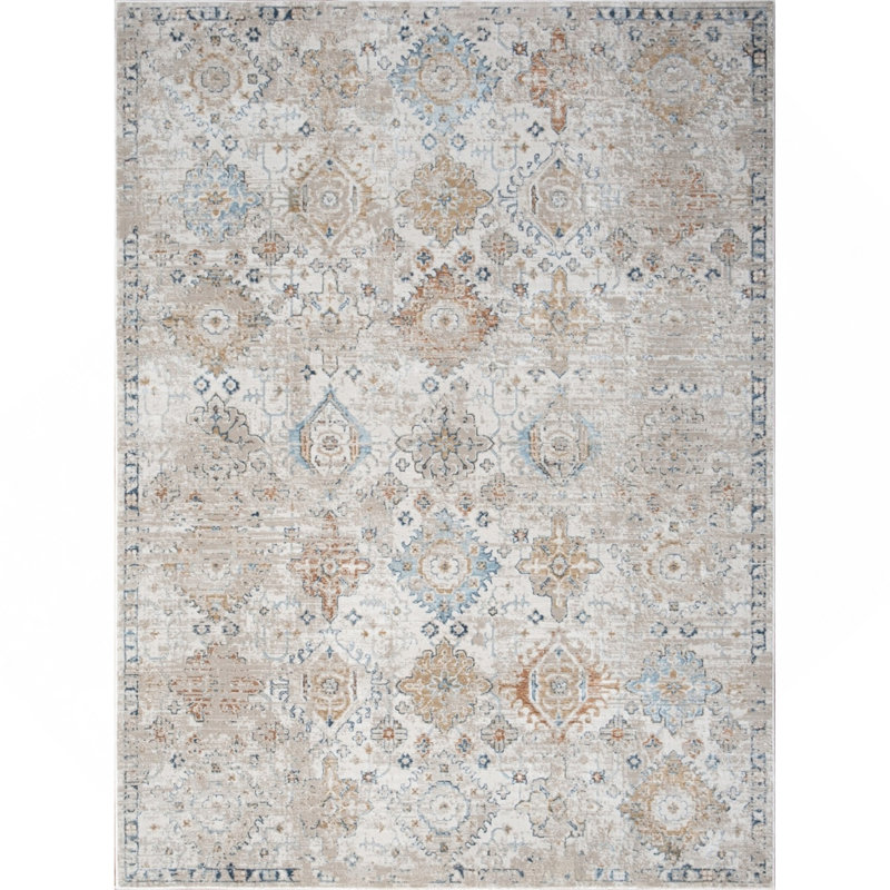 Ivory 2 Ft. 7 In. X 7 Ft. 3 In. Area Rug, Runner 2'7" x 7'3"