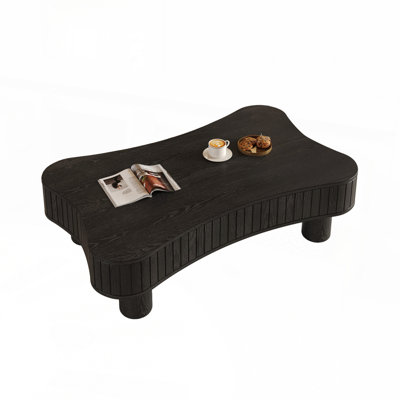 Endin 42" Lift-Top Coffee Table with Fluted Panel & Hidden Storage