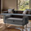Banc de rangement avec repose-pieds Wingfield-107080380