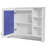 3-In-1 Bathroom Mirror Cabinet, Wall Mounted Medicine Cabinet With Adjustable Shelf, Accent Cabinet-1734047022