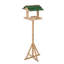 Abelardo Wood Freestanding Tray Bird Feeder