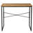 Solid Wood Top Metal Base Writing Desk