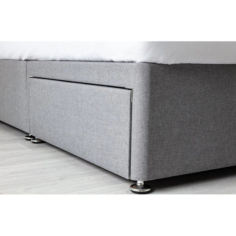 Burzynski Upholstered Bed with Mattress, Kingsize (5')