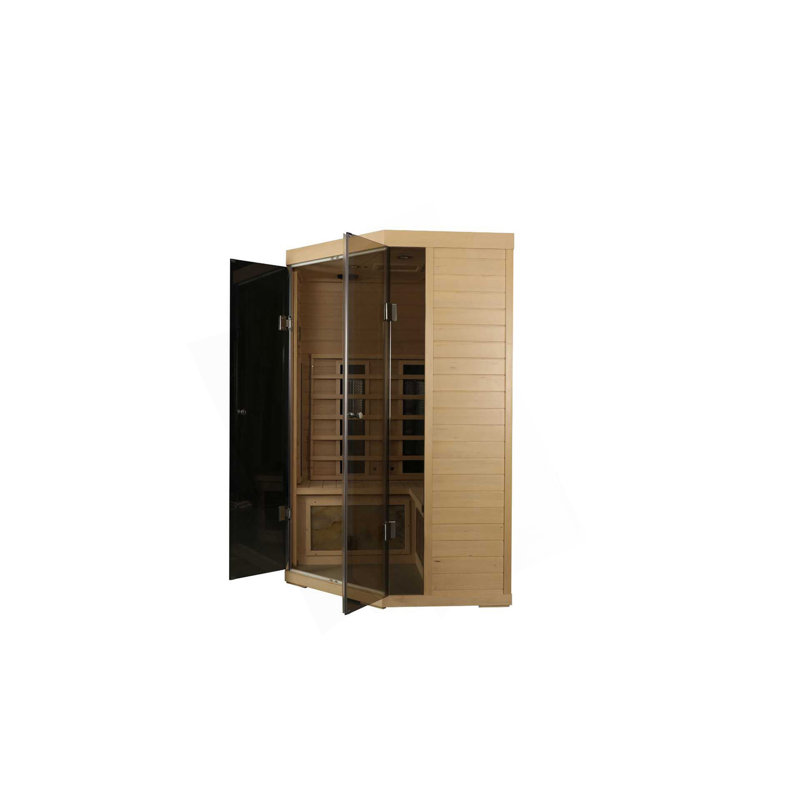 5-Person Hemlock Far-Infrared S Model Sauna