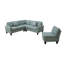 Canapé modulaire 4 pièces Modern L-1784727844