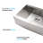 Apron Single Bowl Sink With Workstation - 33X22x10" Stainless Steel T304 Durability Assurance 3Mm Sound Absorbing Pad X Groove Drainage Solution 33"X22"X10" Kitchen Stability Draining Functionality