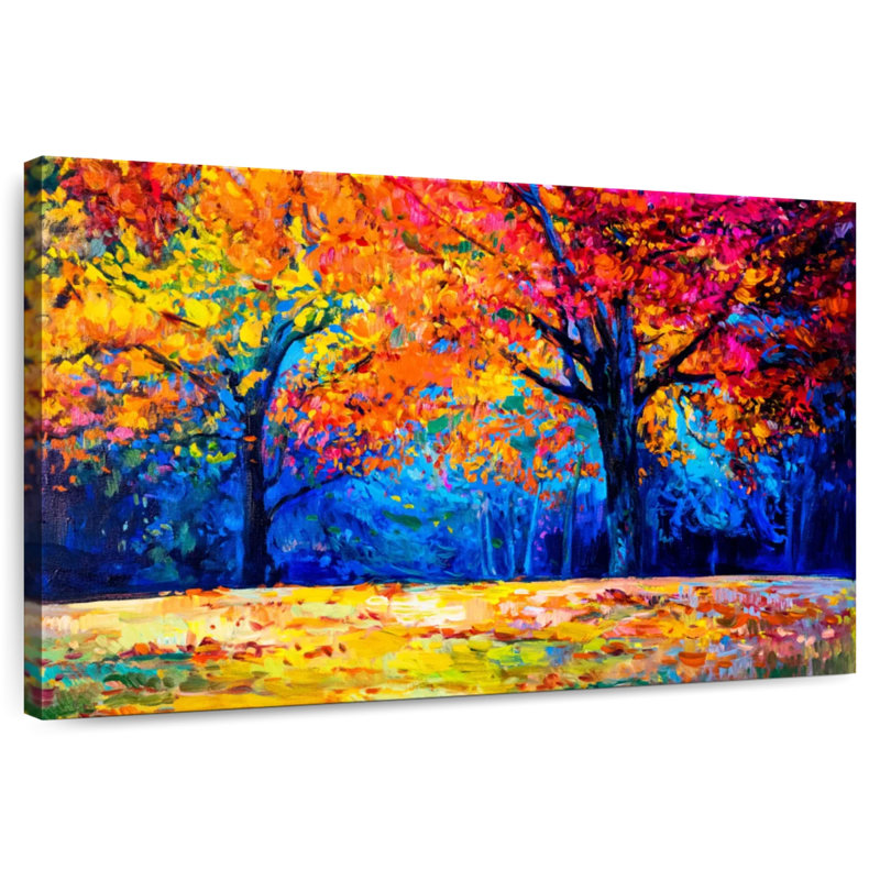 Forêt colorée d'Alvord, H 30 po x l 45 po