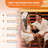 Your Personal Indoor Wellness Pod Infrared Sauna for 2 Person, Low EMF 1463W/110V Hemlock Wood Sauna with Tourmaline Foot Warmer, 7-Color Light Therapy, Salt Crystal Bricks, Easy Assembly – Compact Indoor Spa 47.2"x34.2"x70.9"-137553818
