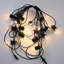 Guirlande de 48 lumières sphériques pour 48 ampoules à énergie solaire (connectable de bout en bout)