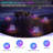 Solar Floating Pool Balls, 7 Inch LED Coloured Lights, Waterproof Solar Powered Multicolor Lights For Pool Pond Garden Party Decor