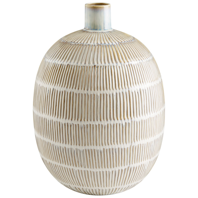 Saxon Ceramic / Porcelain Table Vase, 15.5'' H x 11'' W x 11'' D