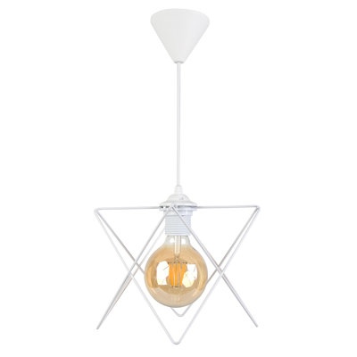 Luminaire suspendu géométrique 1 lumière Chouinard