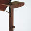 Chariot ajustable avec roulettes à finition noyer Espinosa, H 28,60 po x l 24,60 po x P 16,80 po