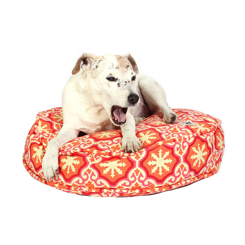 Valentina Geometric Cotton Pet Bed