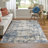 Viscose Abstract Indoor Rug-1512770548