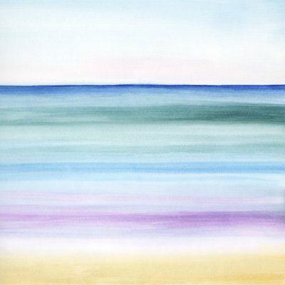 Dawn On The Bay II by Grace Popp - Wrapped Canvas Painting