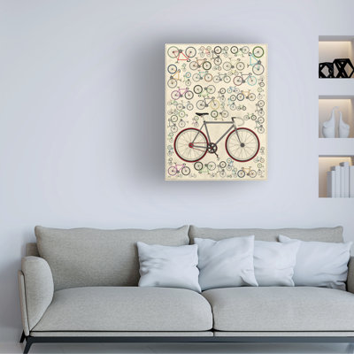 Bolog Wyatt 9 Fixie Bicycles Canvas Art
