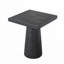 Table basse avec base piédestal