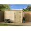 Shiplap Pent Wooden Shed-122498757