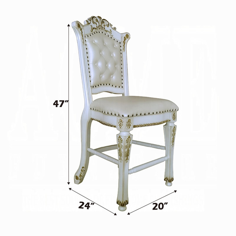 Chaise à hauteur de comptoir Vendome