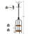 Luhrmann Iron Freestanding 8 - Hook Coat Rack