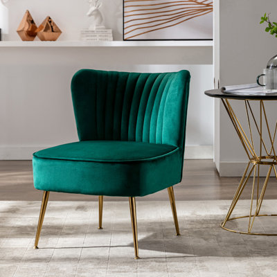 Farrah Velvet Side Chair