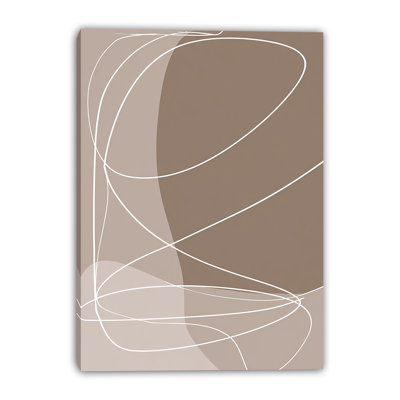 Art mural ovale sur toile tendue