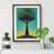 Walnut Framed