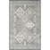 Joslyn Traditional Tiled Performance Gray/Blue Rug