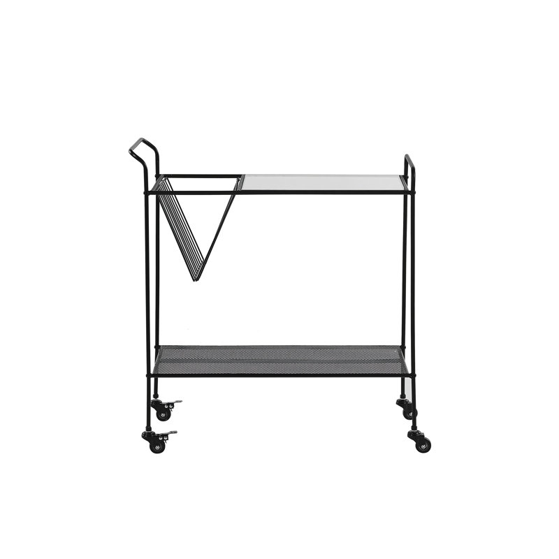 Savell Metal Bar Cart