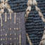 Tapis géométrique en jute / coton tissé à la main Alejo-1182881481