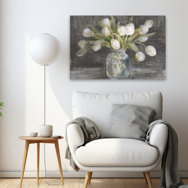 Tulipes d'avril rustiques et rustiques modernes, H 36 po x l 24 po