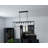 Carlyle 7 - Light Matte Black Pendant