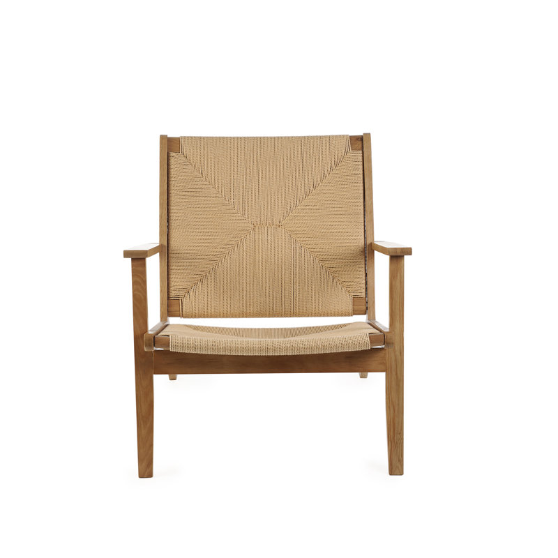 Obenour Upholstered Armchair, Brown
